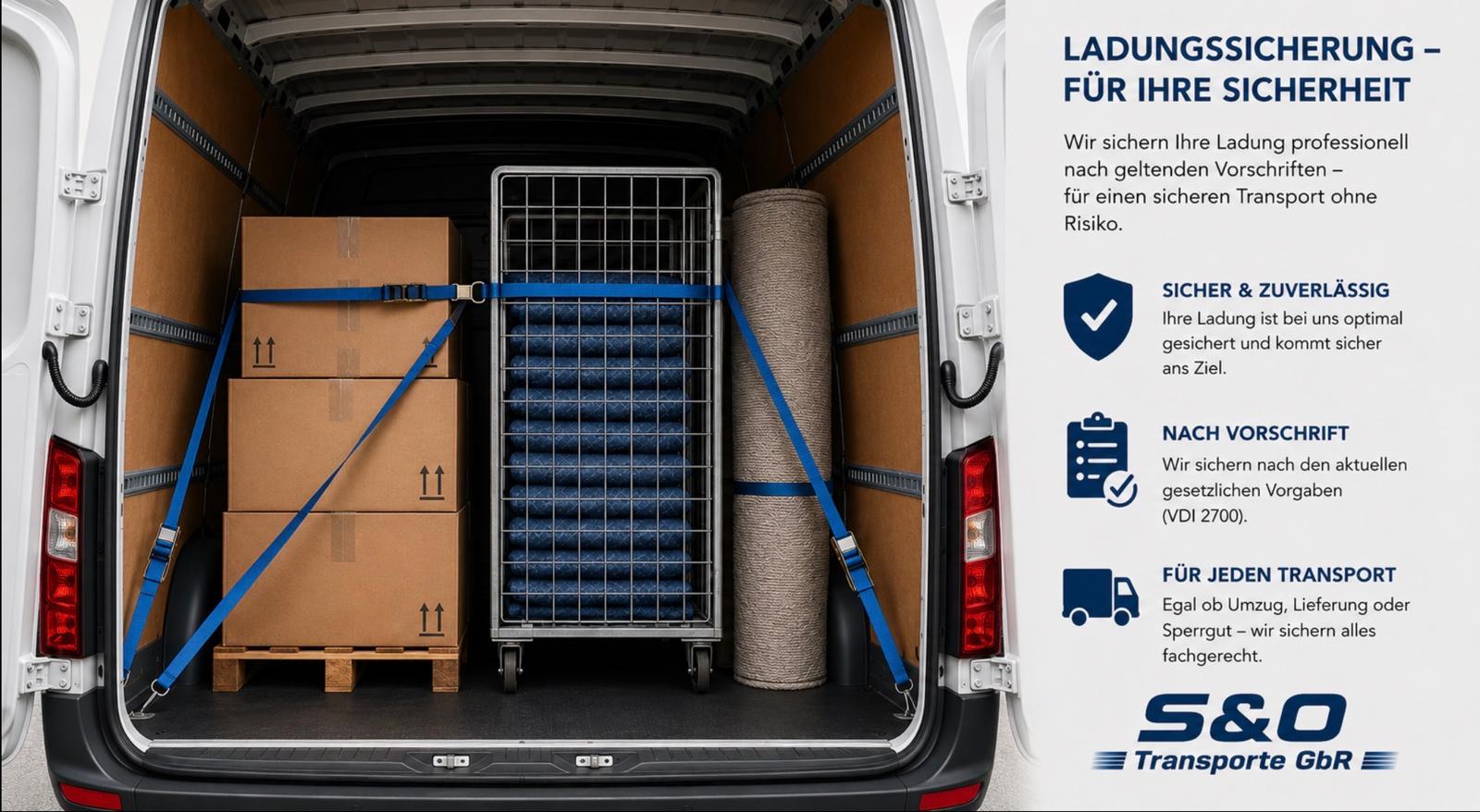 Professionelle Ladungssicherung und Transportausrüstung